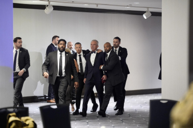 Fotos de la evacuación tras el tiroteo en la cena de corresponsales de la Casa Blanca