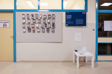 La obra de Carmen Salgado en el colegio de Falces