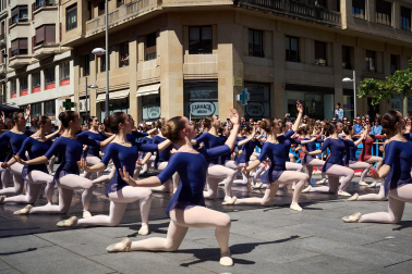 Pamplona se suma este domingo a la celebración del Día Internacional de la Danza con una jornada en la calle organizada por la Asociación por la Danza en Navarra Haizea