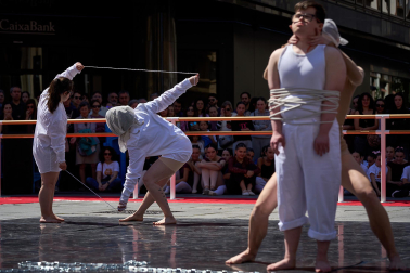 Pamplona se suma este domingo a la celebración del Día Internacional de la Danza con una jornada en la calle organizada por la Asociación por la Danza en Navarra Haizea