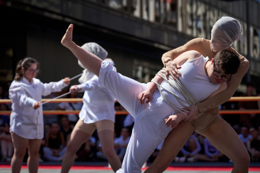 Pamplona se suma este domingo a la celebración del Día Internacional de la Danza con una jornada en la calle organizada por la Asociación por la Danza en Navarra Haizea