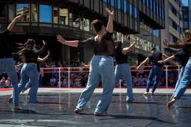 Pamplona se suma este domingo a la celebración del Día Internacional de la Danza con una jornada en la calle organizada por la Asociación por la Danza en Navarra Haizea