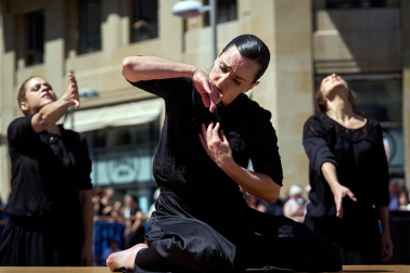 Pamplona se suma este domingo a la celebración del Día Internacional de la Danza con una jornada en la calle organizada por la Asociación por la Danza en Navarra Haizea