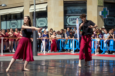 Pamplona se suma este domingo a la celebración del Día Internacional de la Danza con una jornada en la calle organizada por la Asociación por la Danza en Navarra Haizea