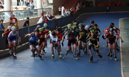 Campeonato Navarro de Pista de patinaje de velocidad.