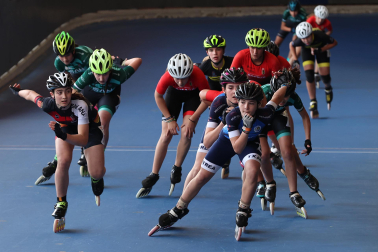 Campeonato Navarro de Pista de patinaje de velocidad.
