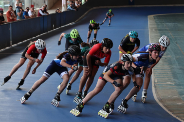 Campeonato Navarro de Pista de patinaje de velocidad.