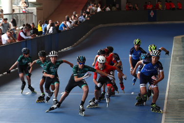 Campeonato Navarro de Pista de patinaje de velocidad.