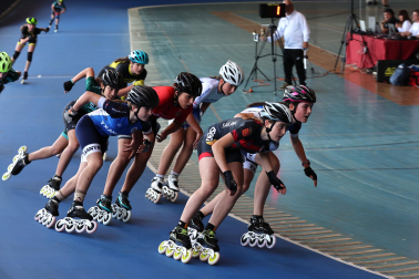Campeonato Navarro de Pista de patinaje de velocidad.