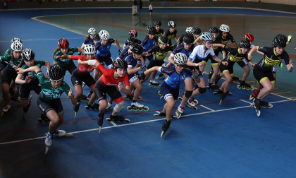 Campeonato Navarro de Pista de patinaje de velocidad.