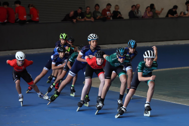 Campeonato Navarro de Pista de patinaje de velocidad.