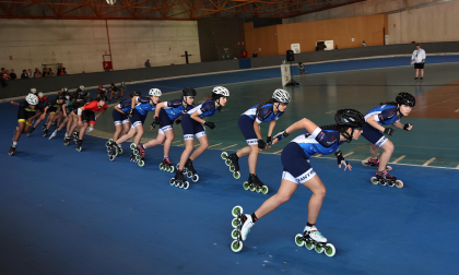 Campeonato Navarro de Pista de patinaje de velocidad.