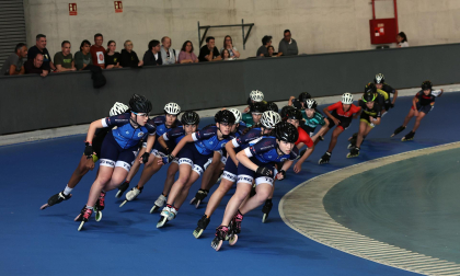 Campeonato Navarro de Pista de patinaje de velocidad.