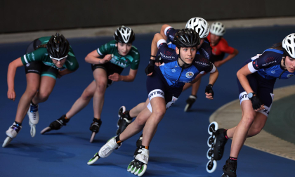 Campeonato Navarro de Pista de patinaje de velocidad.