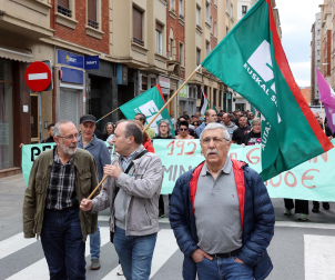 Fotos de la manifestación del sindicato ELA por el 1 de mayo