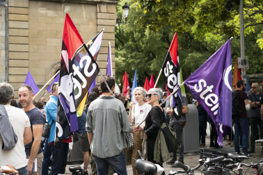 Manifestación de CGT, LKN, CNT y ESK por el 1 de mayo