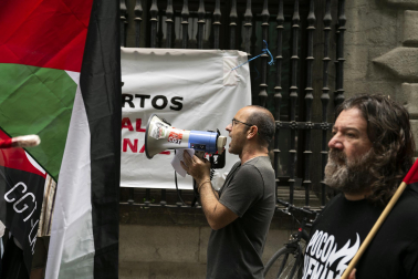 Manifestación de CGT, LKN, CNT y ESK por el 1 de mayo