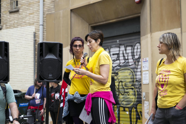 Manifestación de CGT, LKN, CNT y ESK por el 1 de mayo