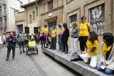 Manifestación de CGT, LKN, CNT y ESK por el 1 de mayo