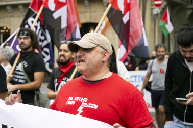Manifestación de CGT, LKN, CNT y ESK por el 1 de mayo