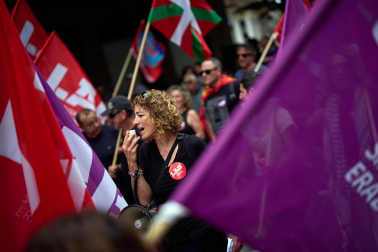 Fotos de la manifestación de LAB por el 1 de mayo