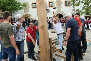 Alzamiento del 'Mayo' en Iturmendi.