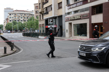 maleta sospechosa bomba pamplona