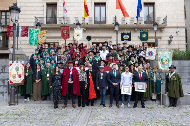 Fotos del pregón de las Fiestas de la Verdura en el Capítulo de la Orden del Volatín