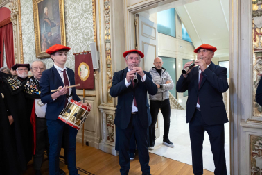 Fotos del pregón de las Fiestas de la Verdura en el Capítulo de la Orden del Volatín
