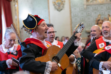 Fotos del pregón de las Fiestas de la Verdura en el Capítulo de la Orden del Volatín
