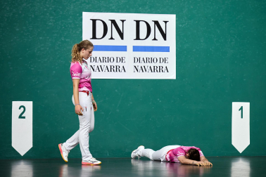 Sagardui-Gaminde se llevaron el V Abierto de Navarra en un choque disputado en el frontón Labrit tras vencer 22-20 a Ruiz de Infante-Erasun.