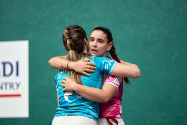 Sagardui-Gaminde se llevaron el V Abierto de Navarra en un choque disputado en el frontón Labrit tras vencer 22-20 a Ruiz de Infante-Erasun.