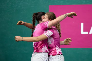 Sagardui-Gaminde se llevaron el V Abierto de Navarra en un choque disputado en el frontón Labrit tras vencer 22-20 a Ruiz de Infante-Erasun.