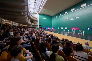 Sagardui-Gaminde se llevaron el V Abierto de Navarra en un choque disputado en el frontón Labrit tras vencer 22-20 a Ruiz de Infante-Erasun.