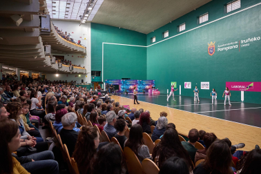 Sagardui-Gaminde se llevaron el V Abierto de Navarra en un choque disputado en el frontón Labrit tras vencer 22-20 a Ruiz de Infante-Erasun.