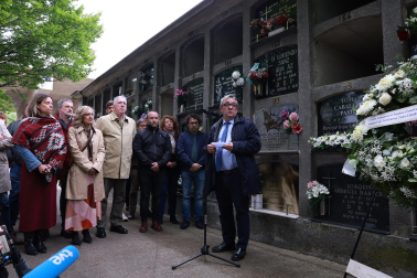 Fotos del homenaje al concejal de UPN, Tomás Caballero