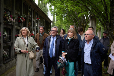 Fotos del homenaje al concejal de UPN, Tomás Caballero