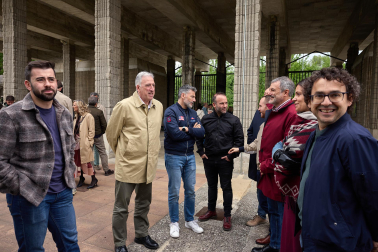Fotos del homenaje al concejal de UPN, Tomás Caballero