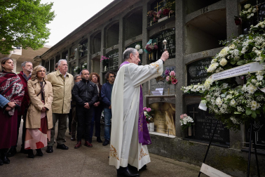Fotos del homenaje al concejal de UPN, Tomás Caballero