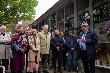 Fotos del homenaje al concejal de UPN, Tomás Caballero