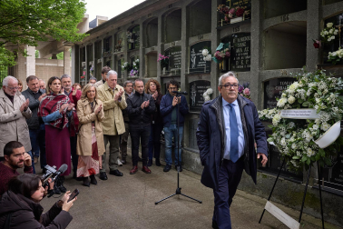 Fotos del homenaje al concejal de UPN, Tomás Caballero