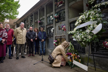 Fotos del homenaje al concejal de UPN, Tomás Caballero