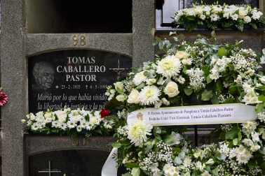 Fotos del homenaje al concejal de UPN, Tomás Caballero