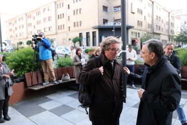 Funeral en Pamplona del lehendakari Carlos Garaikoetxea