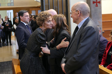 Funeral en Pamplona del lehendakari Carlos Garaikoetxea
