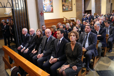 Funeral en Pamplona del lehendakari Carlos Garaikoetxea