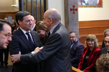 Funeral en Pamplona del lehendakari Carlos Garaikoetxea
