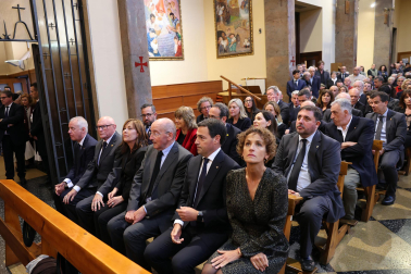 Funeral en Pamplona del lehendakari Carlos Garaikoetxea