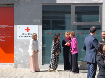 María Chivite espera a doña Letizia