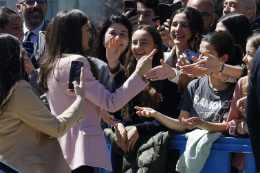 LA REINA LETIZIA EN PAMPLONA